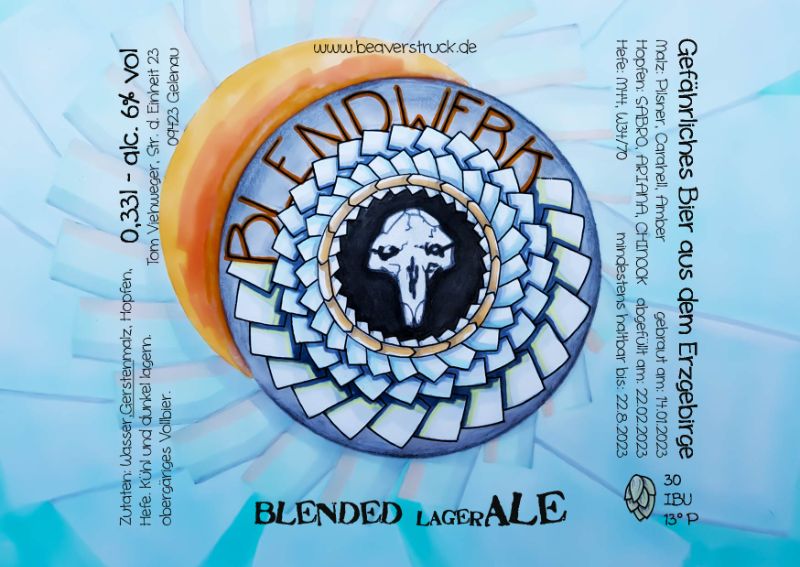 Etikett A6 BLENDWERK